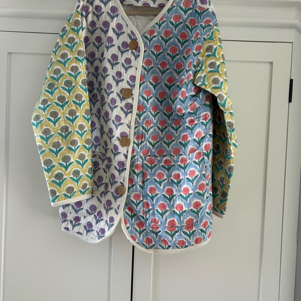 Emerson Fry India Quilted Jacket, Frances Patchwork